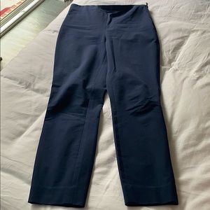 Everlane stretchy work pants navy